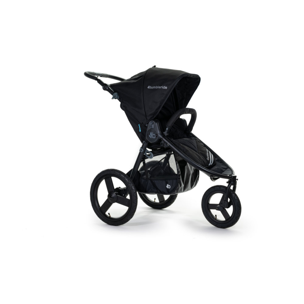 Bumbleride Kinderwagen Speed Zwart regenhoes